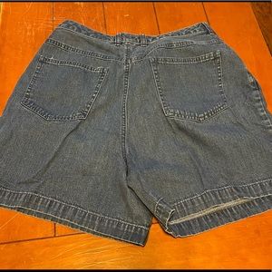 Talbots denim shorts, size 14